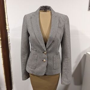 Banana Republic Houndstooth Blazer